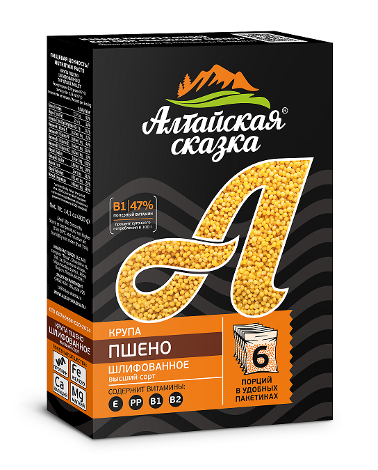 Пшено Алтайская сказка 400 г