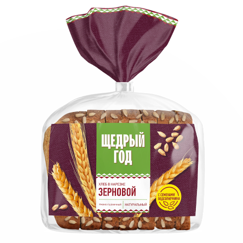 Хлеб зерновой Щедрый год 300 г