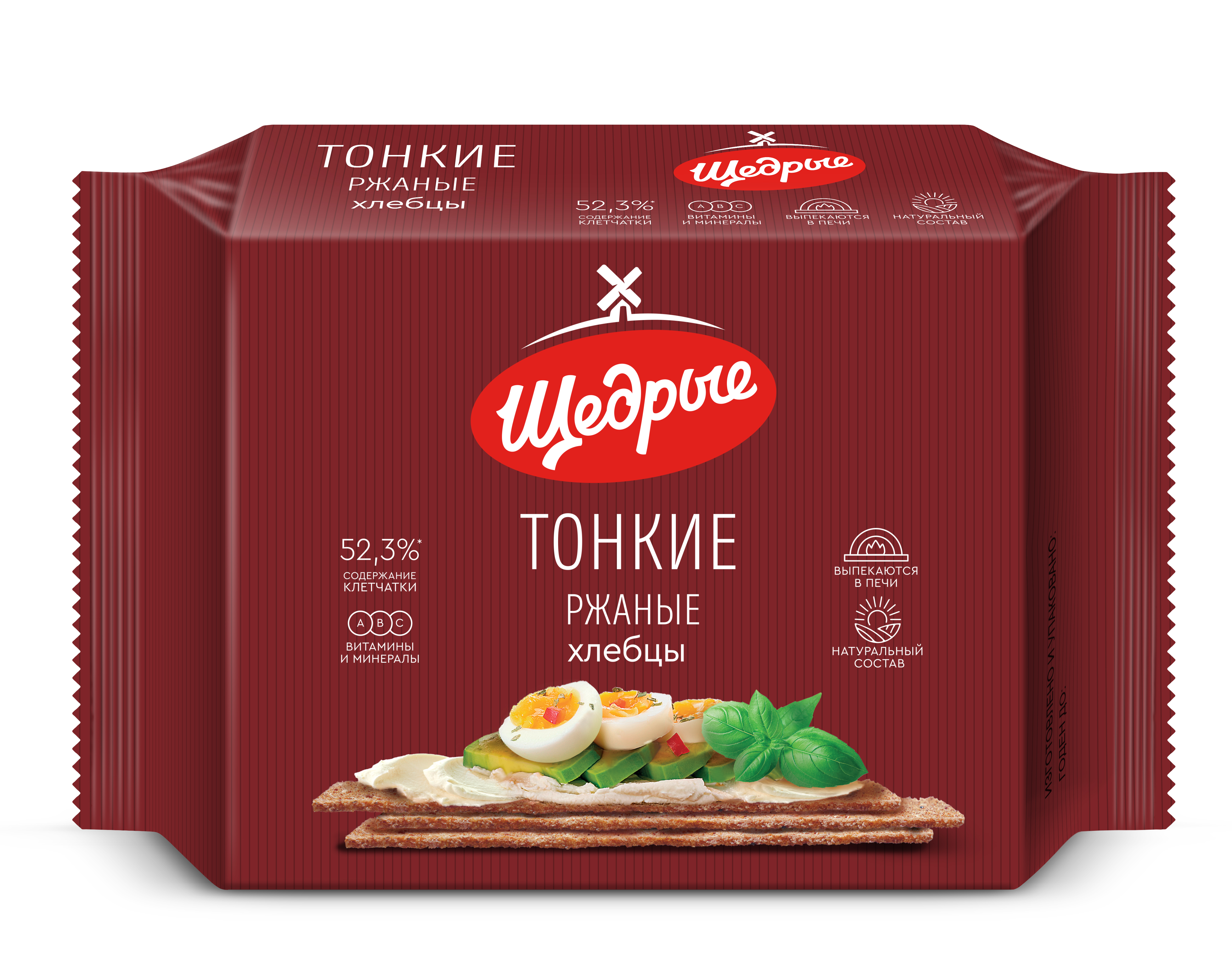 Хлеб ржаной Щедрые 170 г