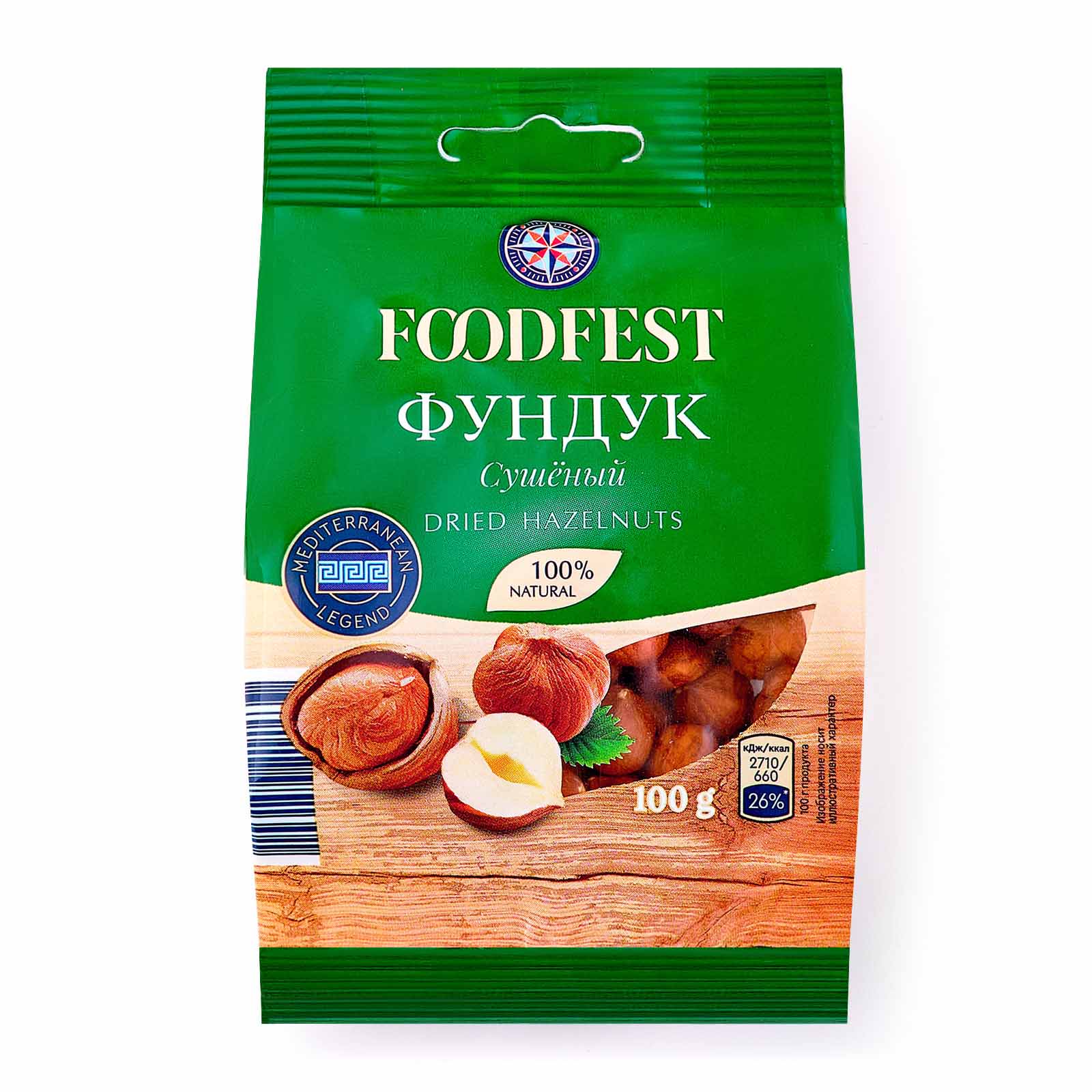 Фундук Foodfest 100 г