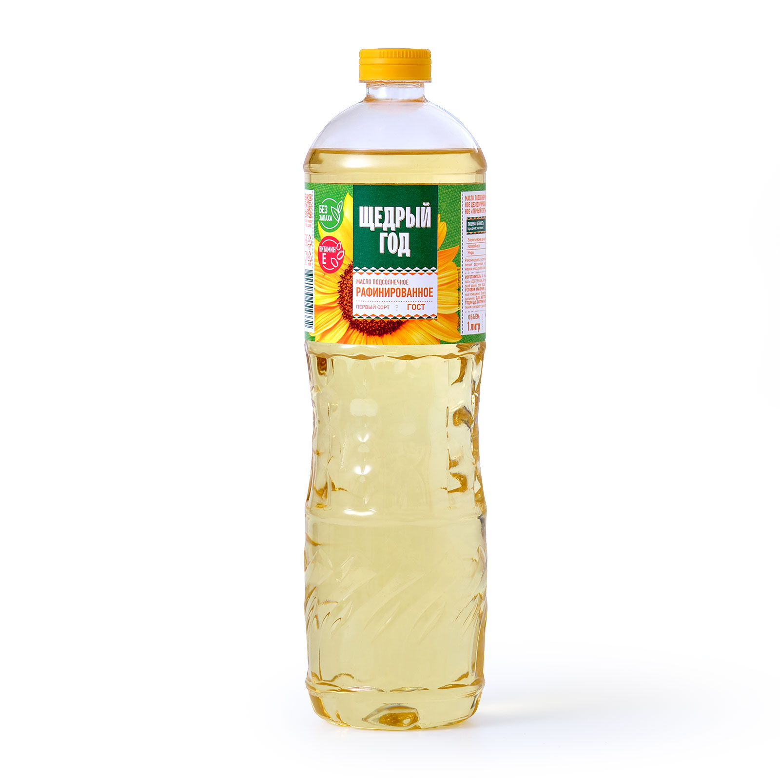 Масло подсолнечное Щедрый год 1 л