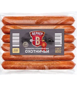 Колбаса полукопченая Вернер 300 г