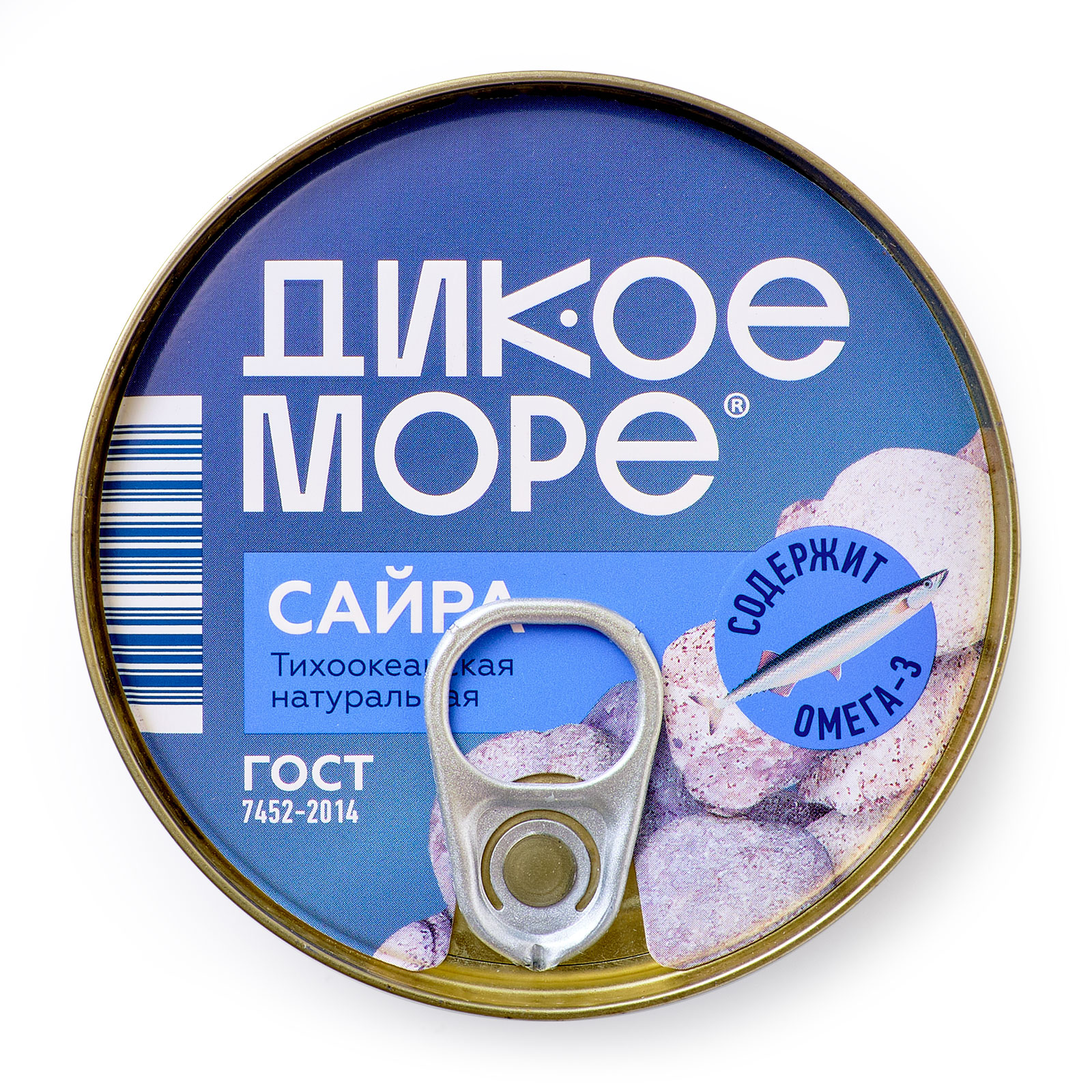 Сайра Дикое море 240 г