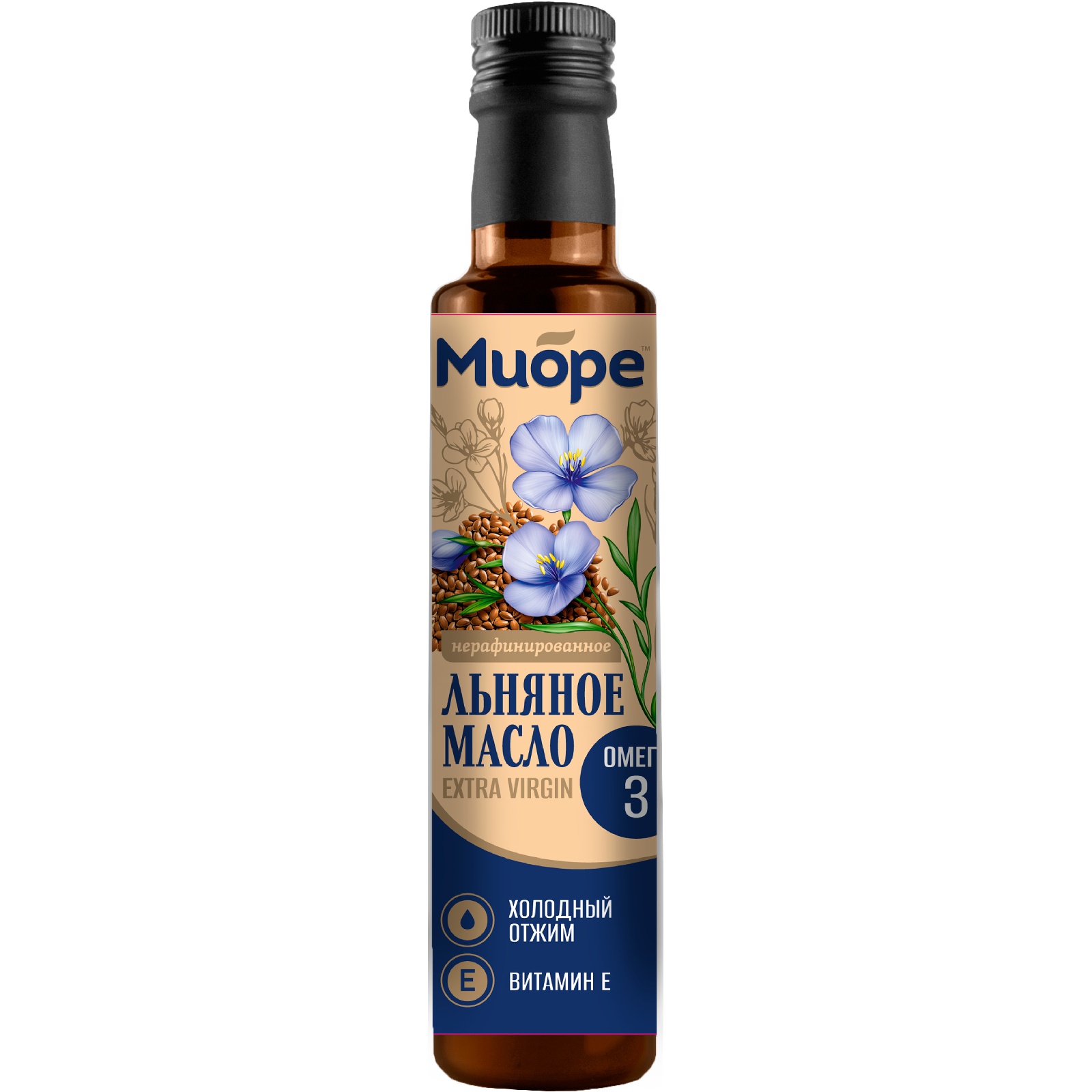 Масло льняное Миоре 250 мл