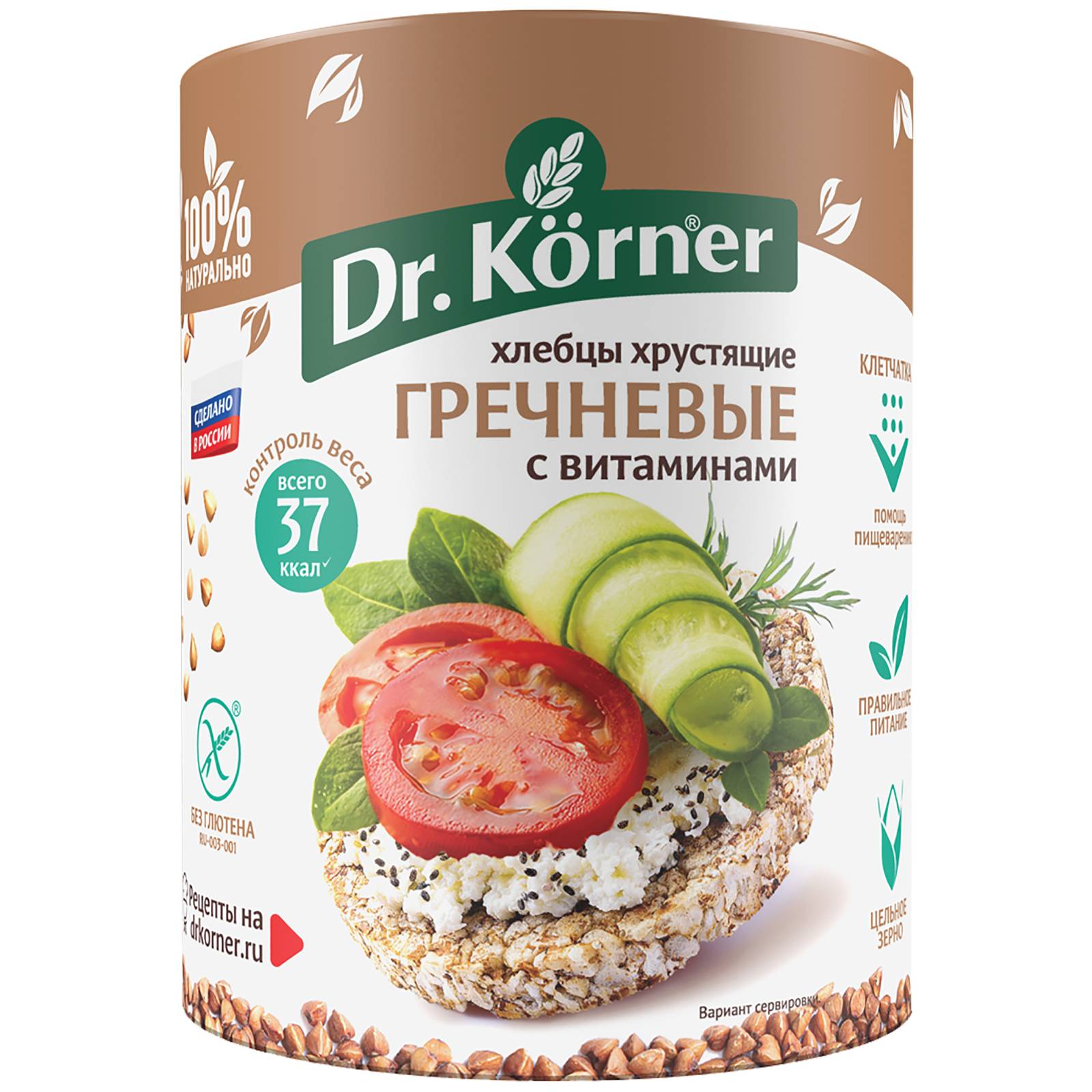 Хлеб Dr.Korner 100 г